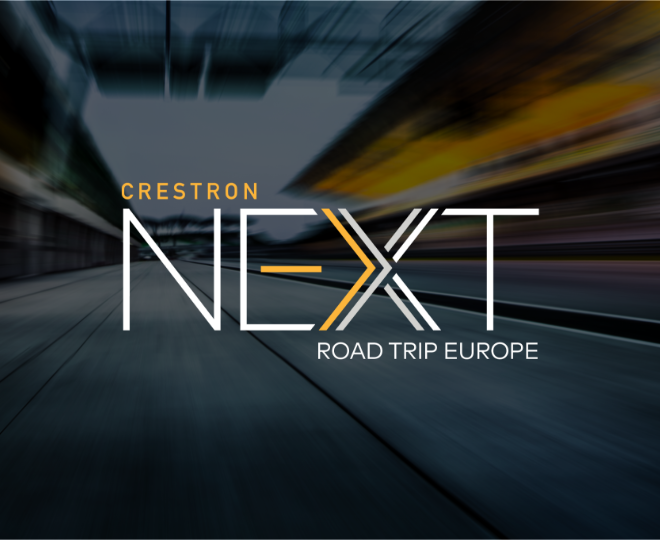 Crestron Next Road Trip Europe